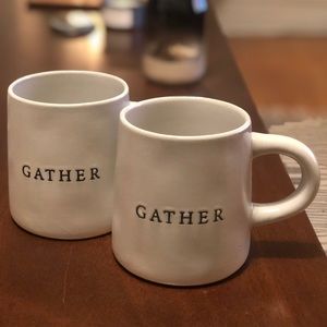 Set of 2 Hearth & Hand Gather mugs